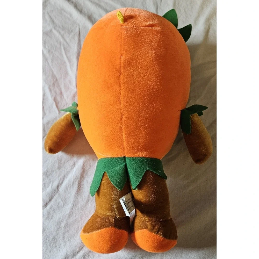 Tiki Mask Plush Doll Tropical Luau Hawaiian Stuffed Toy Orange Character Plush